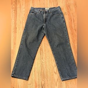 L L Bean Classic Fit Men’s Jean Fleece Lined (100% cotton) Size 36x29
